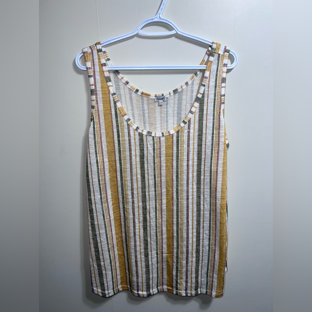 Kismet Multicolor Striped Tank Top